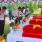 An táng hài cốt 5 liệt sĩ được tìm thấy tại núi Hòn Tàu