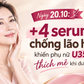 Ngày 20.10: +4 serum chống lão hóa khiến phụ nữ U.35+ thích mê khi được tặng