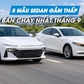 5 mẫu sedan được người Việt mua nhiều nhất tháng 9.2026