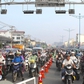 Đường Trường Chinh ở TP.HCM 'mượn' 1 làn ngược chiều: Xe vẫn ùn ứ sáng 15.10