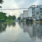 Mưa lớn ở TP.HCM chiều 22.10: Khu dân cư Bình Hưng ngập mênh mông