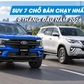 SUV 7 chỗ nào bán chạy nhất sau 9 tháng đầu năm 2026?
