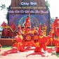 Biểu diễn trống trận Quang Trung, võ cổ truyền Bình Định tại Tháp Đôi ở Quy Nhơn