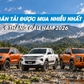 Toyota Hilux bỏ xa Triton, rút khoảng cách với Ranger sau 9 tháng đầu năm 2026