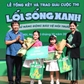 2 học sinh đoạt giải nhất cuộc thi về lối sống xanh
