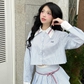 Mặc đẹp mỗi ngày với sơ mi phối chân váy ngắn