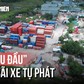 Nan giải xử lý loạt bãi xe tự phát dọc đường Võ Chí Công