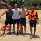 Cứu 4 du khách Hà Nội bị nước cuốn xa bờ ở biển Cửa Tùng