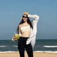 Chỉ cần một chiếc kính mát, nàng đã có thể 'nâng hạng' diện mạo mùa hè