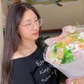 'Không hoa tay' nhưng vẫn cắm hoa, yêu đời