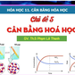 Bí quyết ôn thi tốt nghiệp THPT đạt điểm cao: Cân bằng hóa học