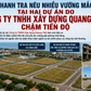 Cà Mau: Thanh tra kết luận về hai dự án gần 4.000 tỉ chậm tiến độ