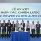 FUTA EV Power và BYD Auto Việt Nam hợp tác phát triển hạ tầng sạc xe điện