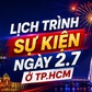 Lịch sự kiện tối 2.7 ở TP.HCM: Bắn pháo hoa, 3D Mapping, cầu truyền hình đặc biệt
