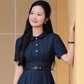 Đầm sơ mi dáng dài cho phong cách công sở thêm độc đáo