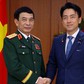 Đại tướng Phan Văn Giang hội đàm với Bộ trưởng Quốc phòng Nhật Bản
