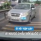 Xe tập lái chạy ngược chiều, tài xế bị CSGT phạt 19 triệu đồng