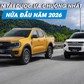 Toyota Hilux bám sát Ford Ranger, phân khúc xe bán tải ngày càng kịch tính