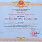 Truy tặng Huân chương Dũng cảm cho thượng sĩ Kpă Thiệp