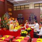 Chủ tịch Quốc hội Trần Thanh Mẫn dâng hương anh hùng liệt sĩ tại công viên Lê Thị Riêng