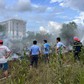 Kịp thời dập tắt đám cháy trên khu đất thuộc Đại học Huế