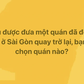 Nếu được đưa một quán đã đóng cửa ở TP.HCM quay trở lại, bạn chọn quán nào?