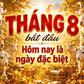 Tháng 8 chính thức bắt đầu: Lịch âm hôm nay nhiều người quan tâm