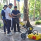 Tìm kiếm hài cốt liệt sĩ ở công viên Lê Thị Riêng từ sáng nay