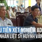 Lấy mẫu ADN cho thân nhân liệt sĩ Huỳnh Văn Quên: Sự sẻ chia ấm áp nơi phòng chờ lấy mẫu