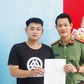 Nam sinh viên chuẩn bị tốt nghiệp tình nguyện thực hiện nghĩa vụ công an nhân dân