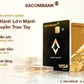 Thêm lợi ích mới: Sacombank triển khai chương trình ưu đãi dành cho thẻ Visa doanh nghiệp 