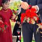 Cô dâu, chú rể trả duyên dàn bê tráp bằng cua Cà Mau