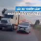 Lái ô tô chạy ẩu ‘cướp làn’, còn đá đèn đòi xe khác nhường đường