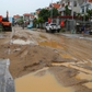 Mưa lớn kéo dài, bùn đất tràn xuống khu dân cư ở Quảng Ninh