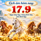 Lịch âm hôm nay 17.9: Ngày Giáp Ngọ, tháng Đinh Dậu, năm Bính Ngọ