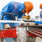 Xuyên mưa lắp ray tuyến tàu điện đầu tiên của Phú Quốc, dự kiến chạy thử tháng 7.2027