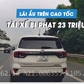 Tài xế ô tô dính 'combo lỗi' trên cao tốc, bị CSGT xử phạt 23 triệu đồng
