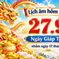Lịch âm hôm nay 27.9 là ngày Giáp Thìn, dương lịch có sự kiện gì đặc biệt?