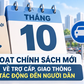 Từ tháng 10, loạt chính sách mới về trợ cấp, giao thông tác động đến người dân