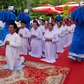 Tín đồ Cao Đài cầu siêu cho anh hùng liệt sĩ tại Công viên Lê Thị Riêng