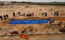 Nấm mộ tập thể cho những nạn nhân không rõ danh tính tại Gaza