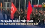 76 bộ đội Việt Nam đã tới Hatay, sẵn sàng cứu nạn động đất