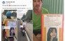 Xót xa người cha rong ruổi khắp Bình Dương với tấm bảng tìm con gái 15 tuổi