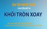 Bí quyết ôn thi tốt nghiệp THPT đạt điểm cao: Kiến thức về khối tròn xoay