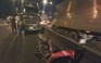 Gặp nạn vì chạy xe máy vào đường cấm trên cầu vượt Tân Thới Hiệp