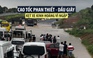 Cao tốc Phan Thiết - Dầu Giây kẹt kinh hoàng vì ngập, nước cuốn cả xe tải