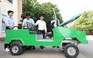 Sinh viên miền Tây chế tạo ô tô điện nhiều tiện ích