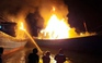 Kinh hoàng cảnh 4 tàu cá cháy dữ dội ở Đà Nẵng