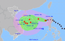 Tin tức thời tiết hôm nay 25.10.2024: Đường đi lạ của bão số 6 trên Biển Đông