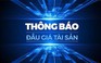 Trung tâm dịch vụ đấu giá tài sản (Sở Tư pháp TP.HCM) thông báo đấu giá tài sản

